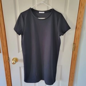 Antistar black t shirt dress, size L